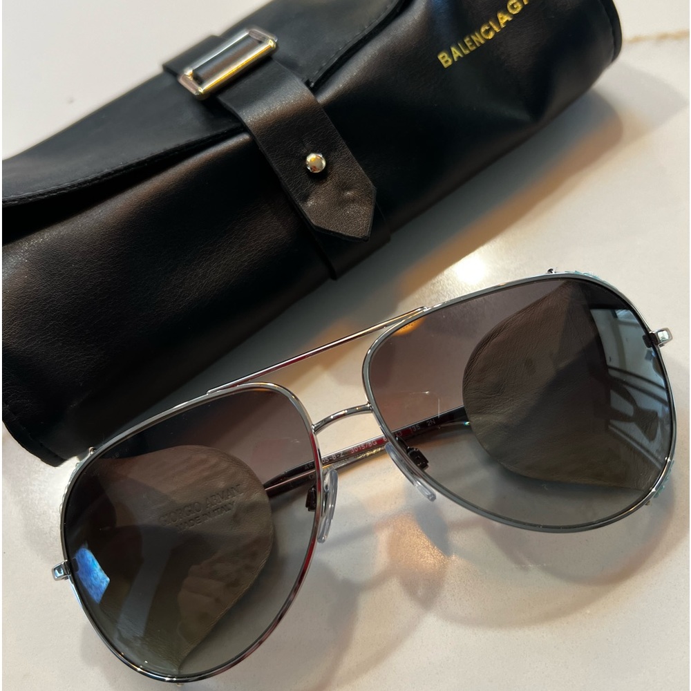 Giorgio Armani sequin Aviators